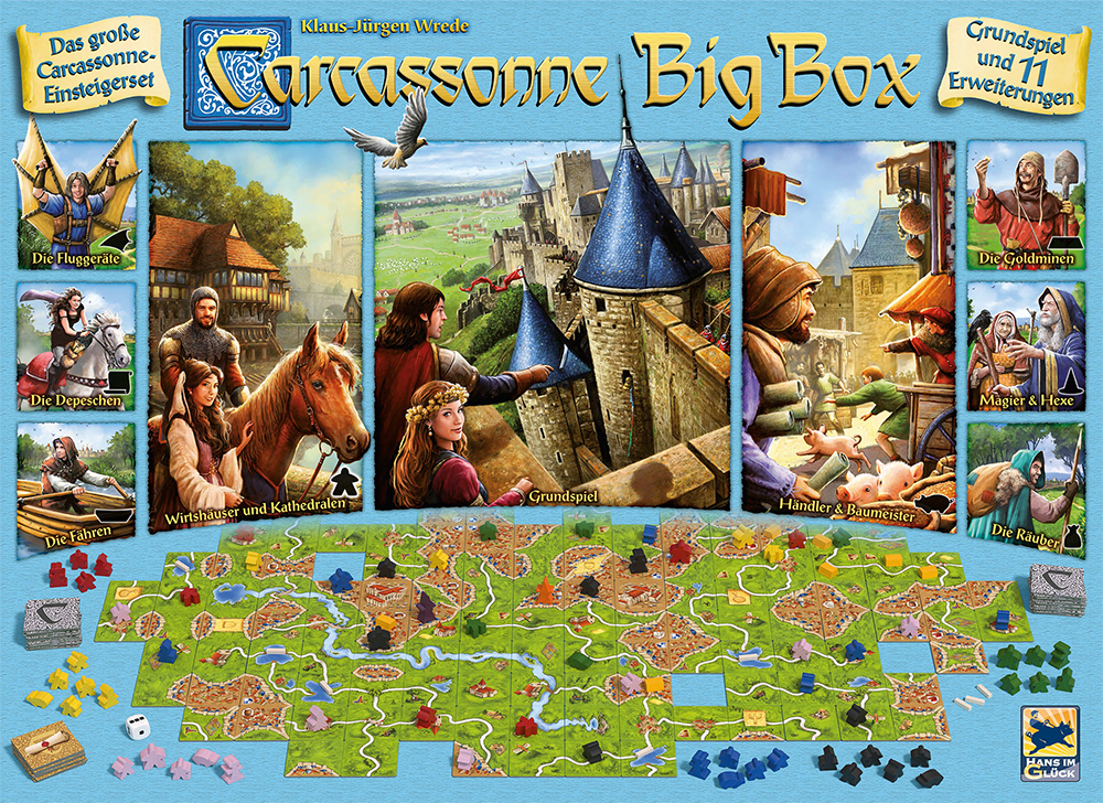 Portada de Carcassonne Plus 2017