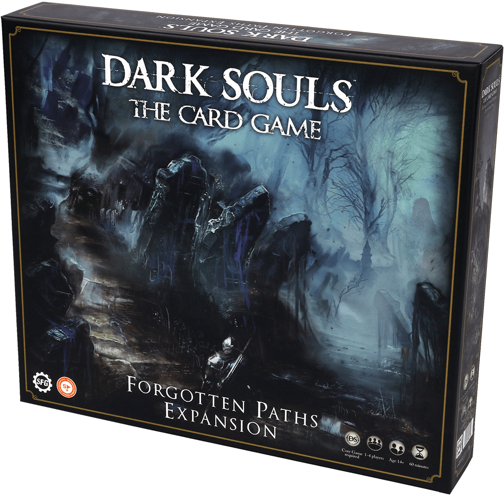 Portada de Dark Souls: The Card Game – Forgotten Paths Expansion