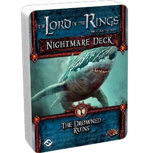 Portada de The Lord of the Rings: The Card Game – Nightmare Deck: The Drowned Ruins