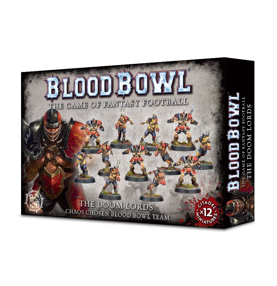 Portada de Blood Bowl (2016 edition): The Doom Lords – Chaos Chosen Blood Bowl Team