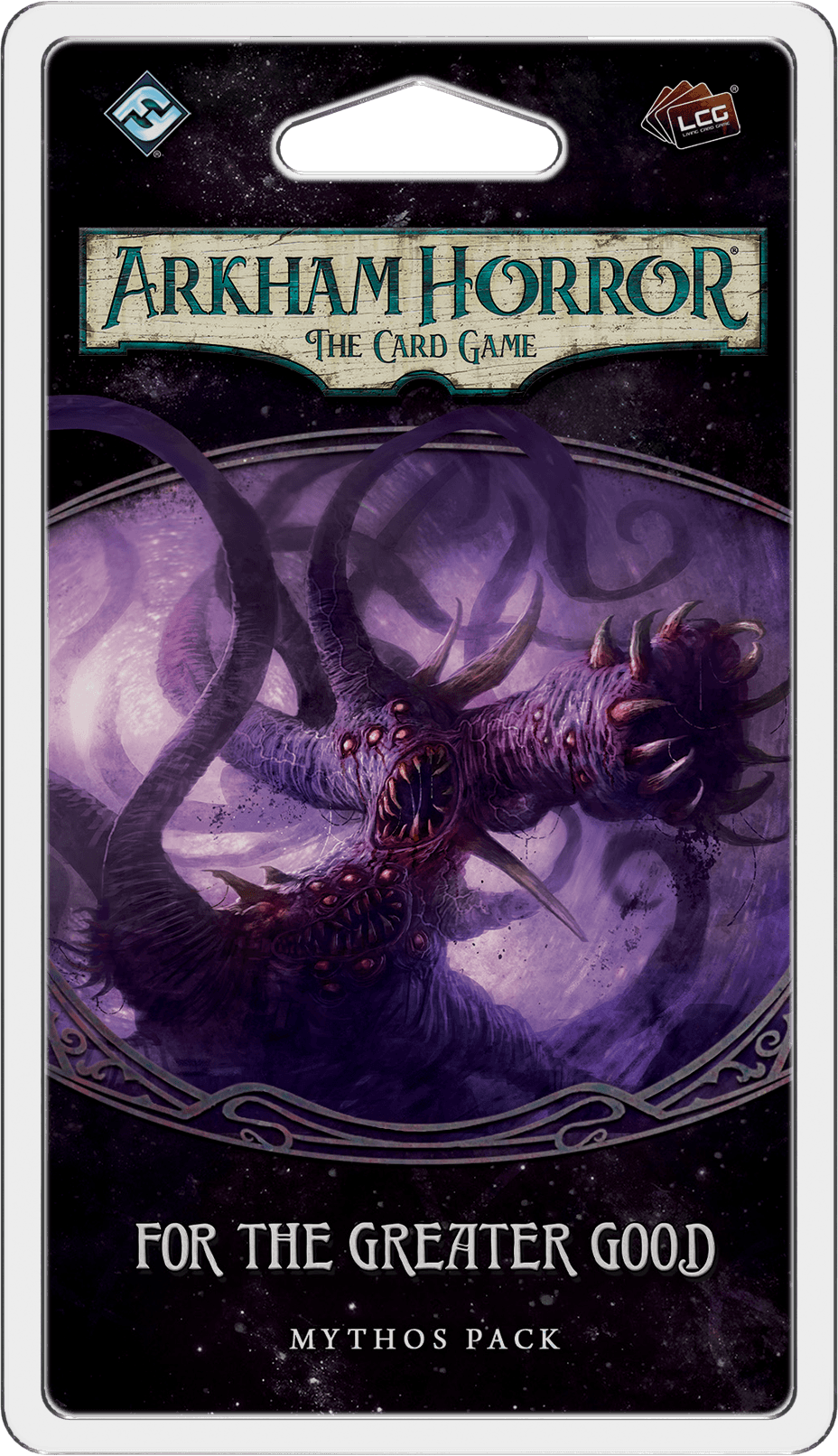 Portada de Arkham Horror: El Juego de Cartas – Por el Bien Común: Pack de Mitos