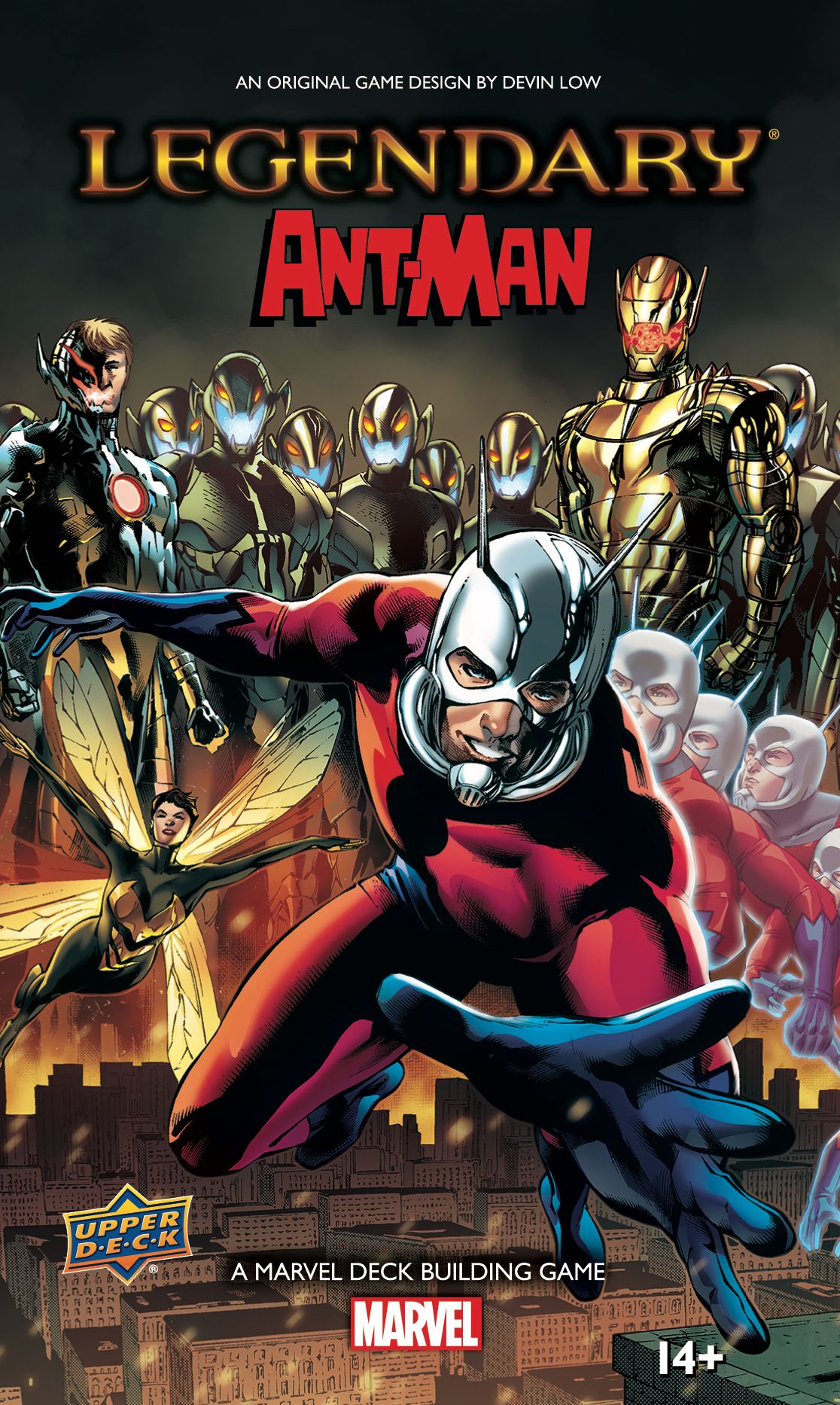 Portada de Legendary: A Marvel Deck Building Game – Ant-Man