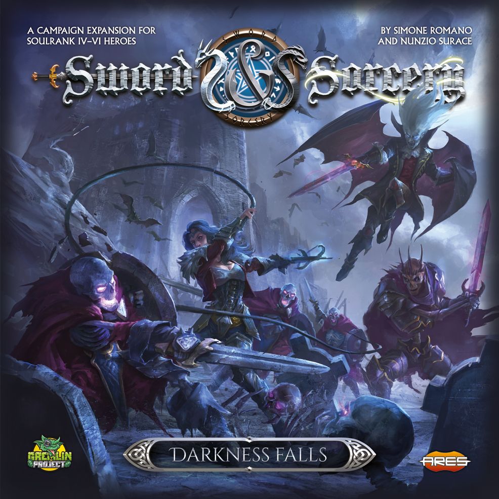 Portada de Sword & Sorcery: Cuando llega la oscuridad