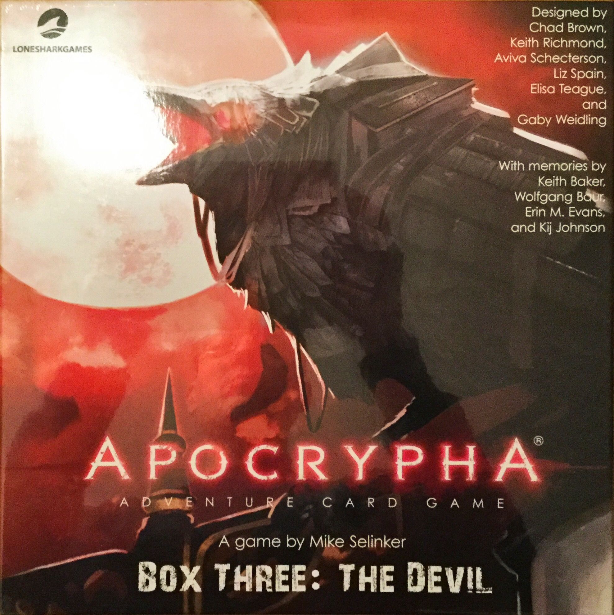 Portada de Apocrypha Adventure Card Game: Box Three – The Devil