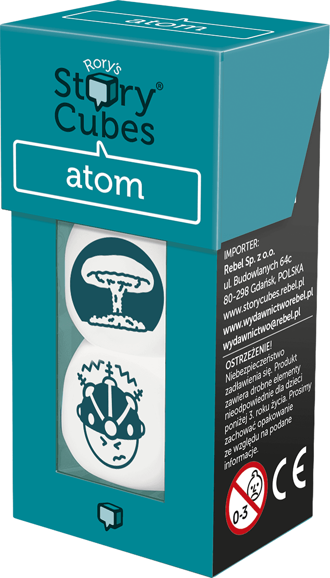 Portada de Story Cubes: Atómico