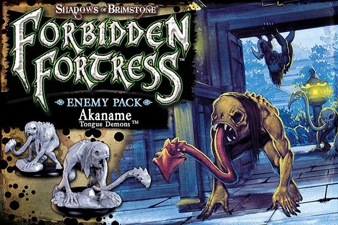 Portada de Shadows of Brimstone: Akaname Tongue Demons Enemy Pack