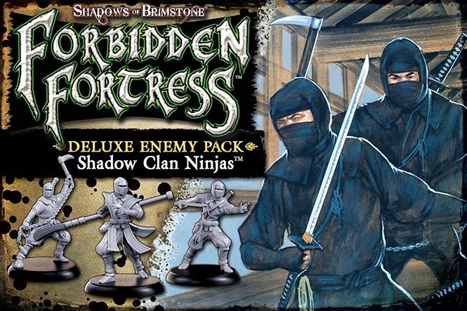 Portada de Shadows of Brimstone: Shadow Clan Ninja Deluxe Enemy Pack