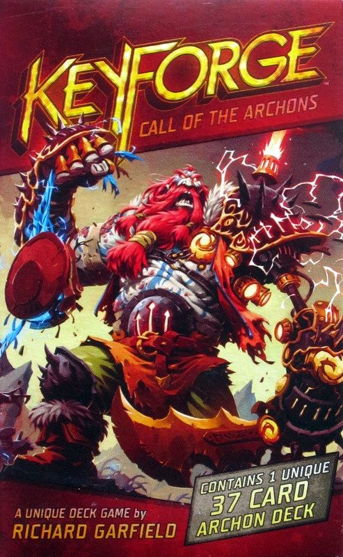 Portada de Keyforge: La llamada de los Arcontes – Mazo de Arconte