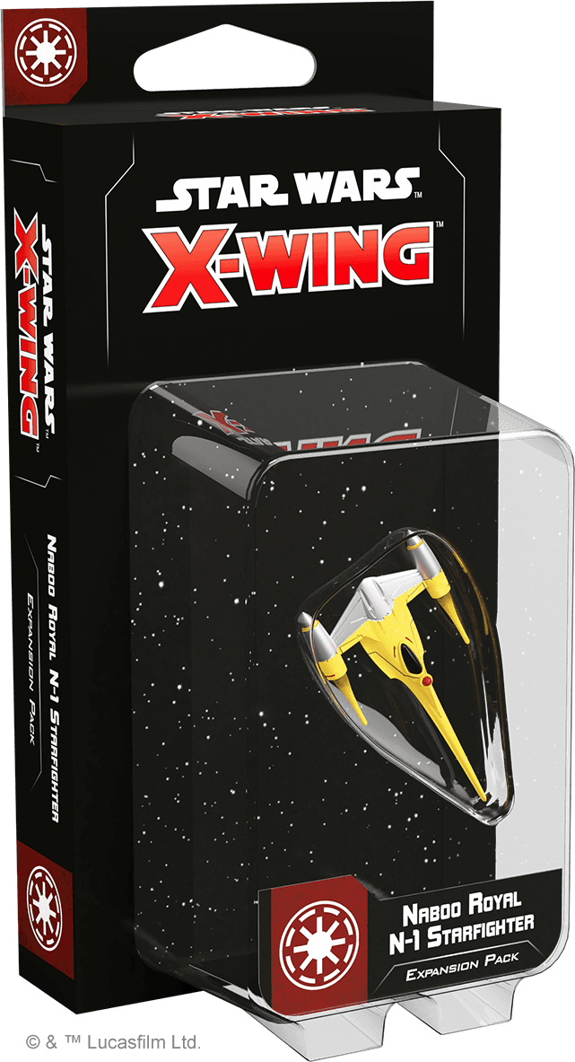 Portada de Star Wars, X-Wing: Caza estelar N-1 de Naboo