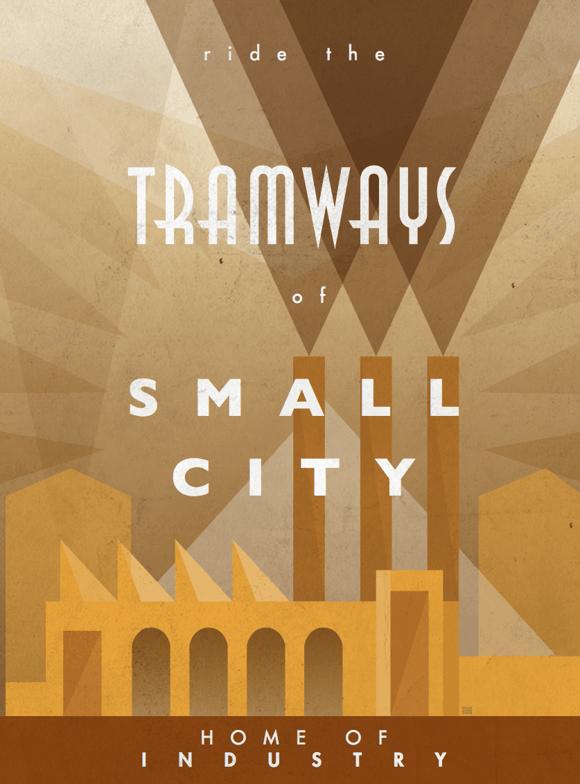 Portada de Tramways: The Industry of Small City