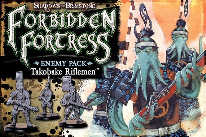 Portada de Shadows of Brimstone: Takobake Riflemen Enemy Pack