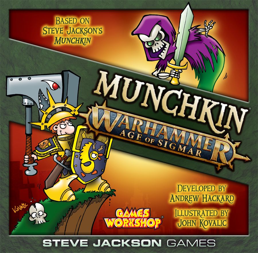 Portada de Munchkin Warhammer: Age of Sigmar