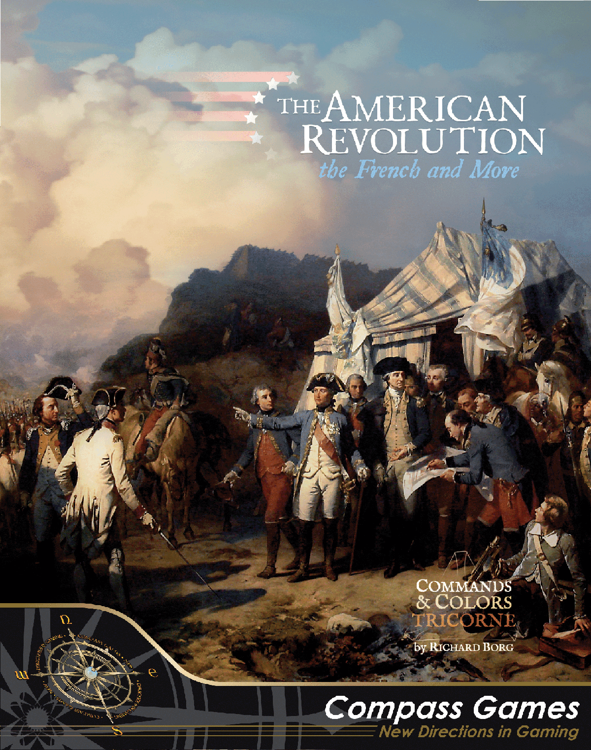 Portada de Commands & Colors Tricorne: The American Revolution – The French & More!