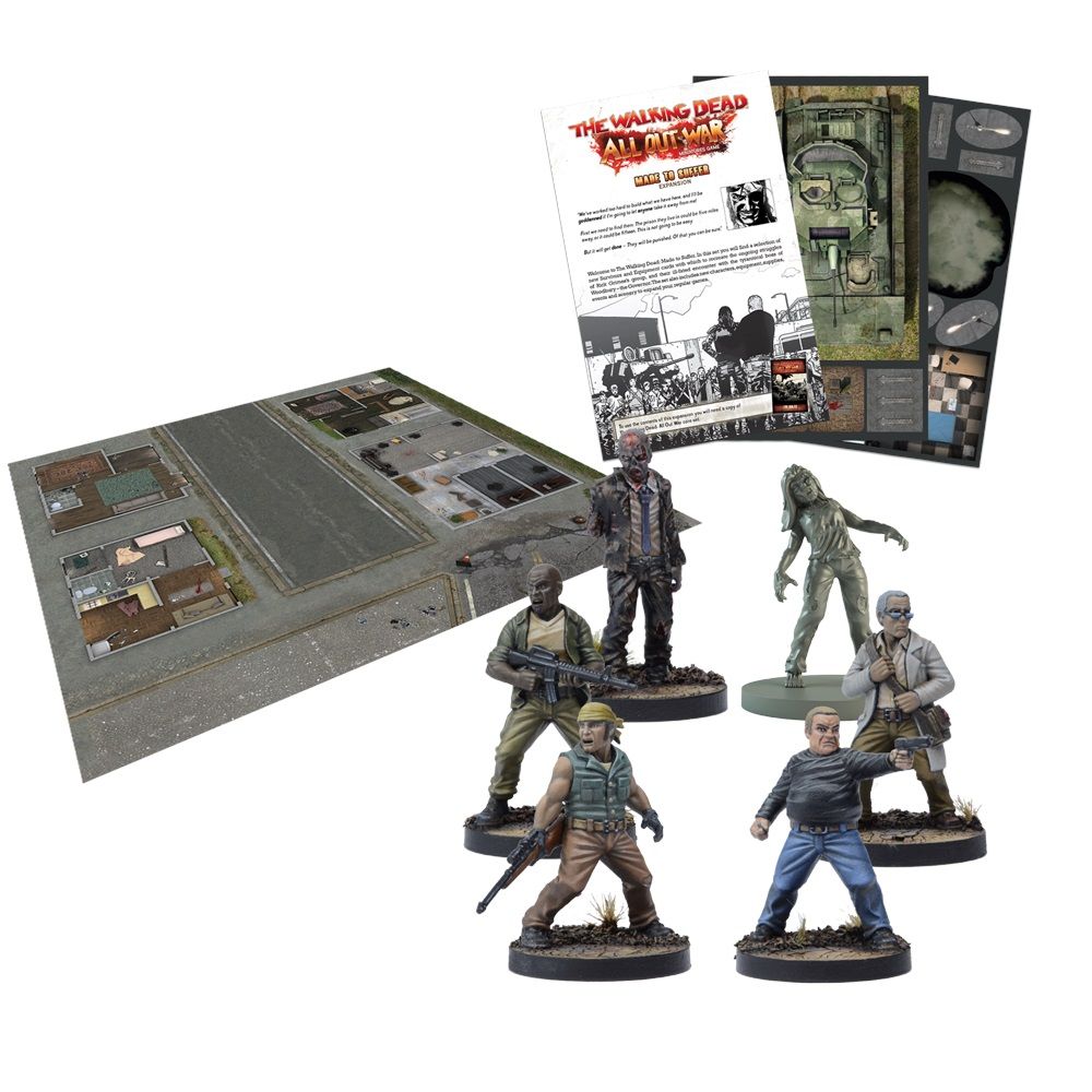 Portada de The Walking Dead: All Out War – Made to Suffer Expansion
