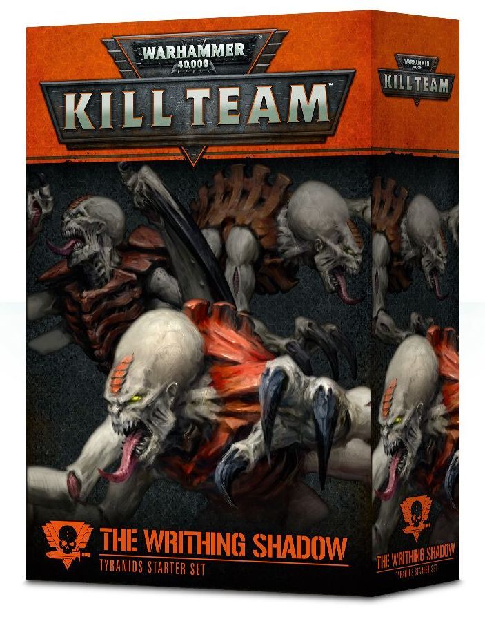 Portada de Warhammer 40,000: Kill Team – The Writhing Shadow: Tyranids Starter Set