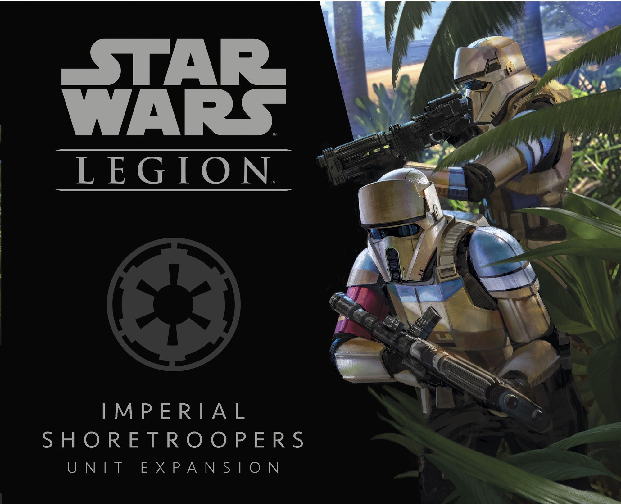Portada de Star Wars Legión: Soldados Costeros Imperiales