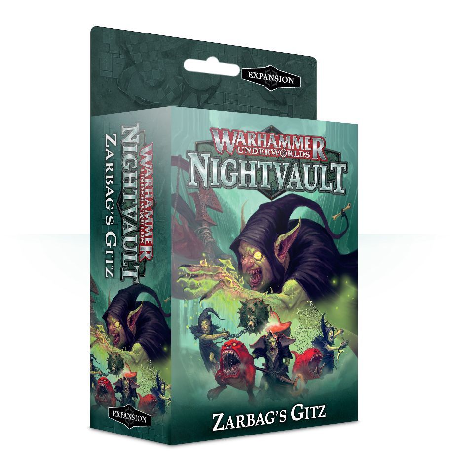 Portada de Warhammer Underworlds: Nightvault – Zarbag's Gitz