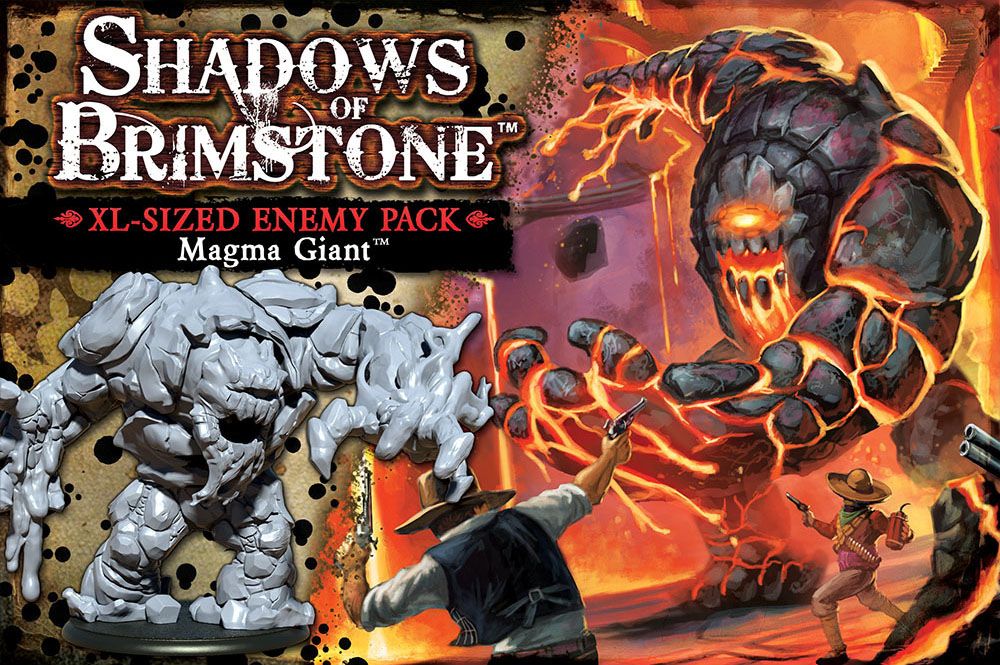 Portada de Shadows of Brimstone: Magma Giant XL-Sized Enemy Pack