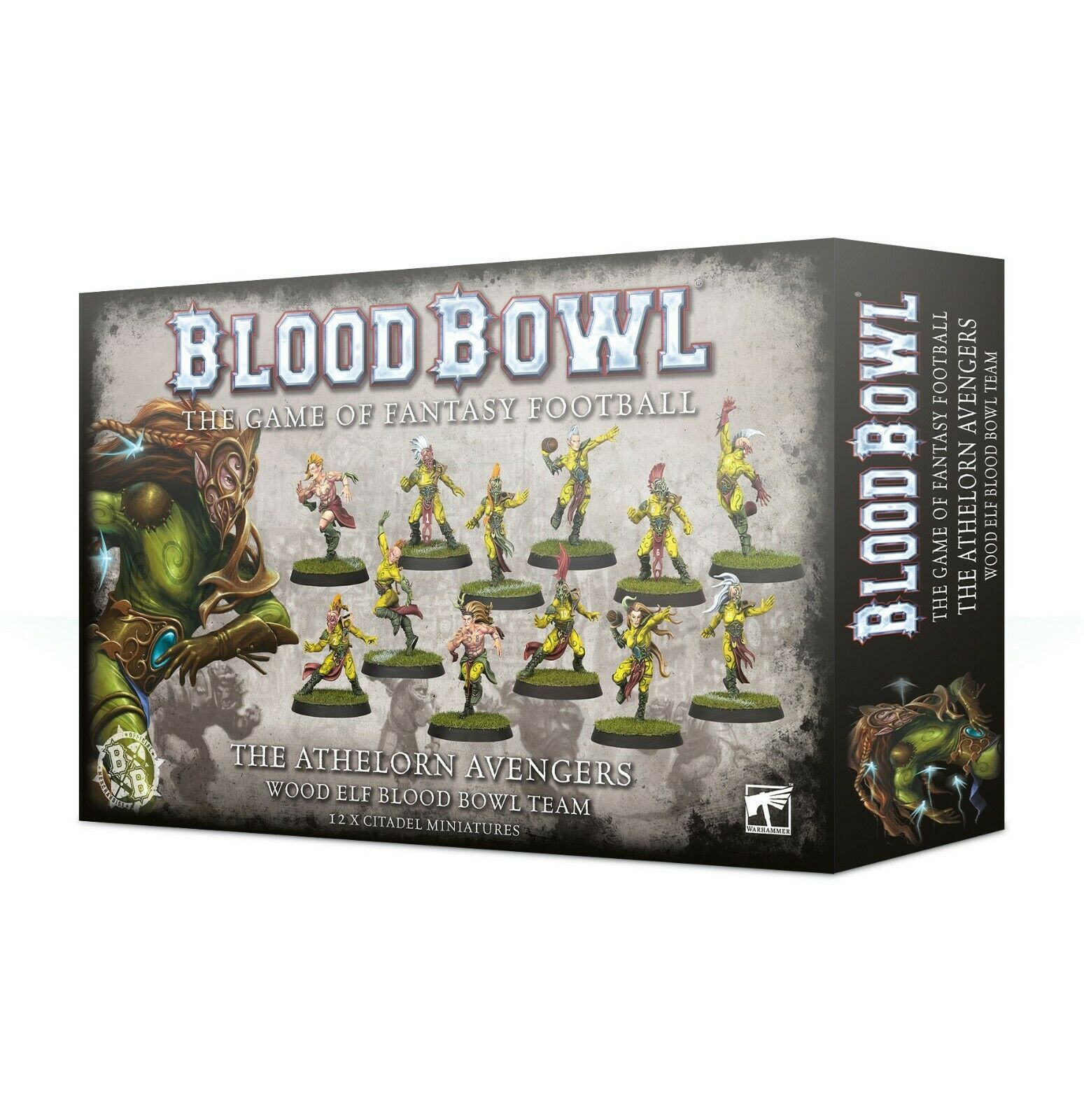 Portada de Blood Bowl (2016 edition): Athelorn Avengers – Wood Elf Blood Bowl Team