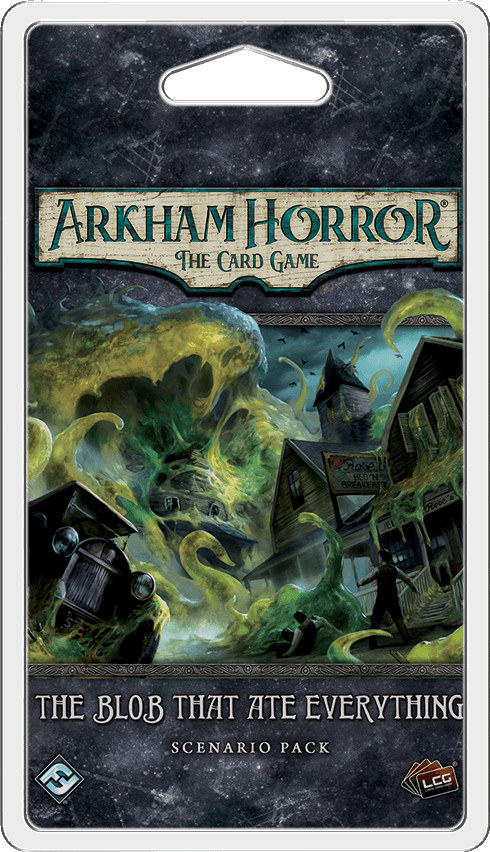 Portada de Arkham Horror: El Juego de Cartas – La Masa que lo Devoraba Todo: Pack de Escenario