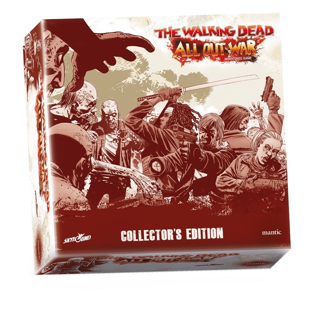 Portada de The Walking Dead: All Out War Collector's Edition