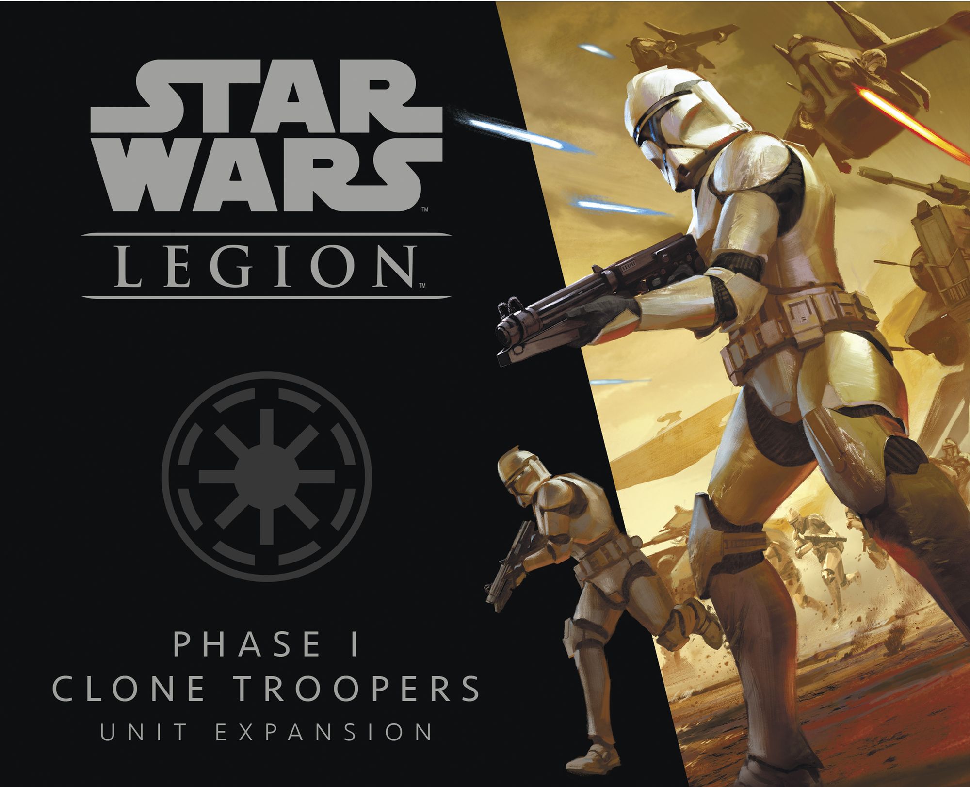 Portada de Star Wars Legión: Soldados Clon Fase I