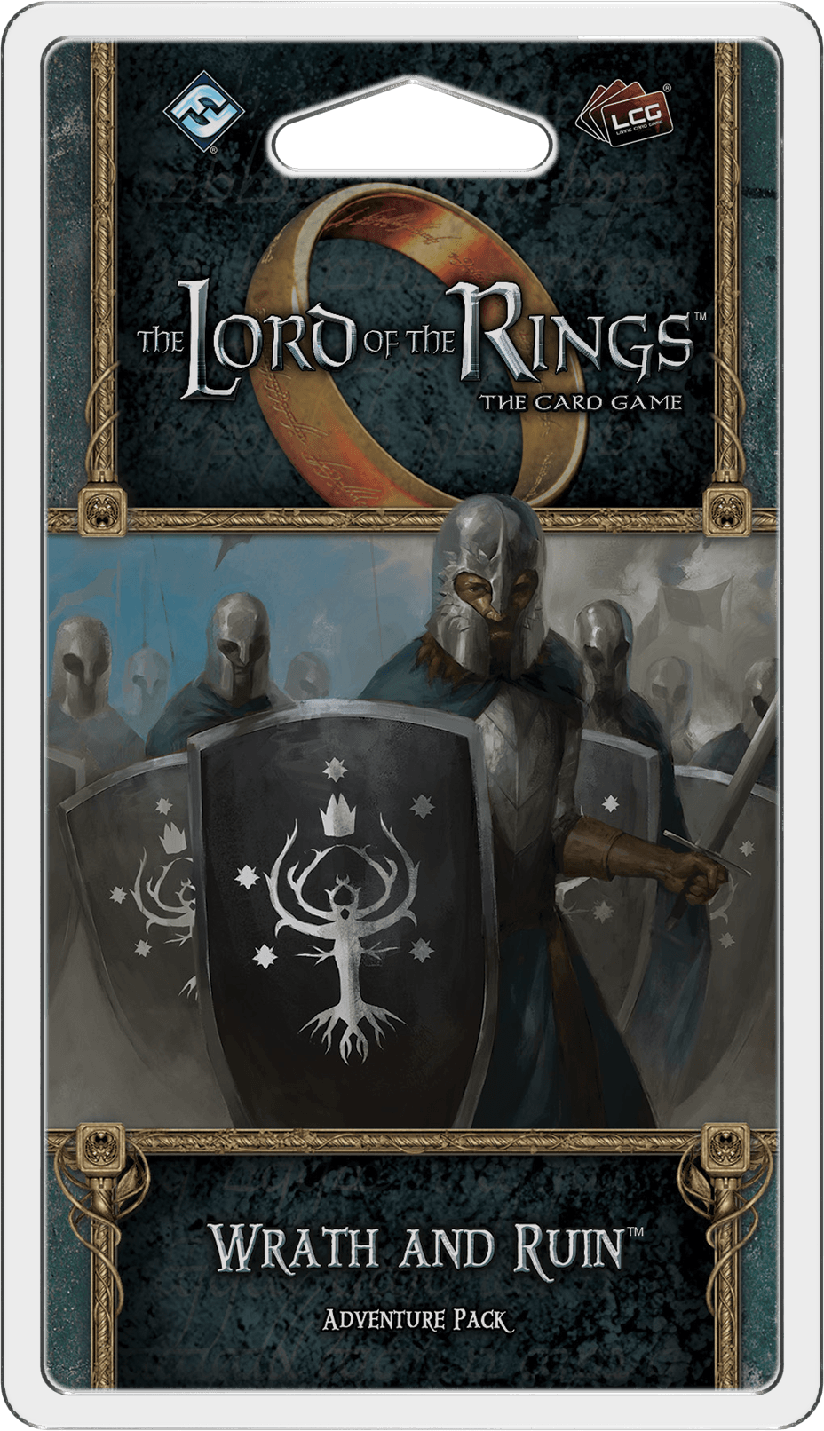 Portada de El Señor de los Anillos: el Juego de Cartas – Ira y Perdición
