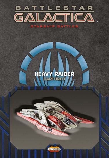 Portada de Battlestar Galactica: Starship Battles – Heavy Raider (Captured)
