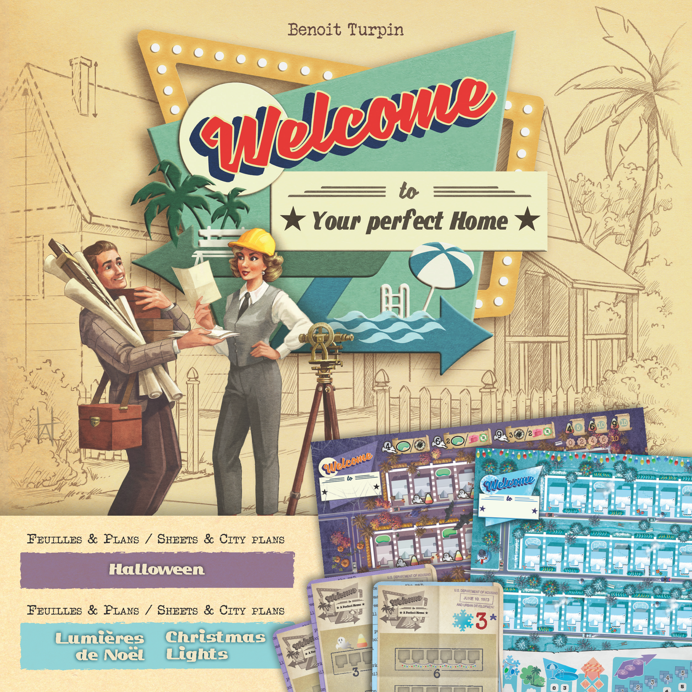 Portada de Welcome... Hacia el perfecto hogar: Halloween y Guirnaldas navideñas