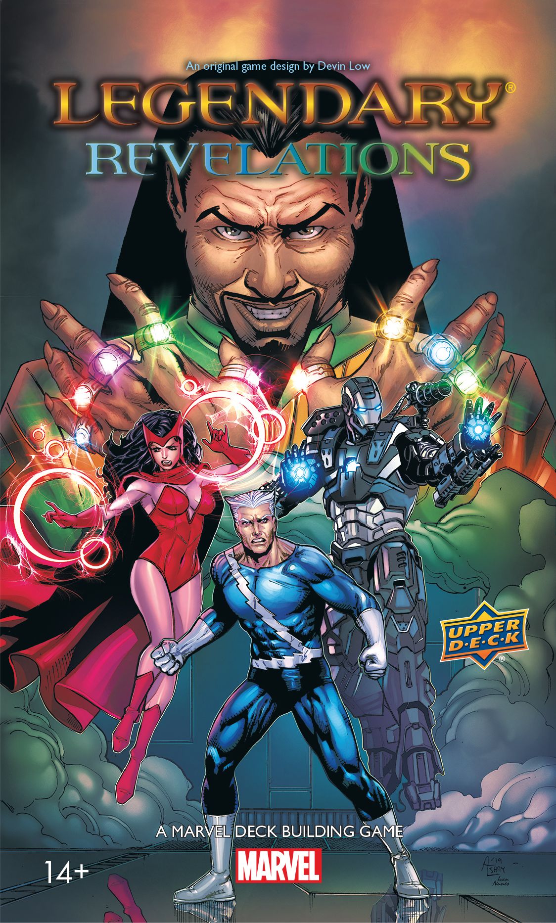 Portada de Legendary: A Marvel Deck Building Game – Revelations