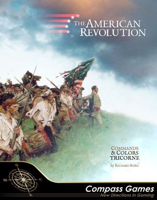 Portada de Commands & Colors Tricorne: The American Revolution