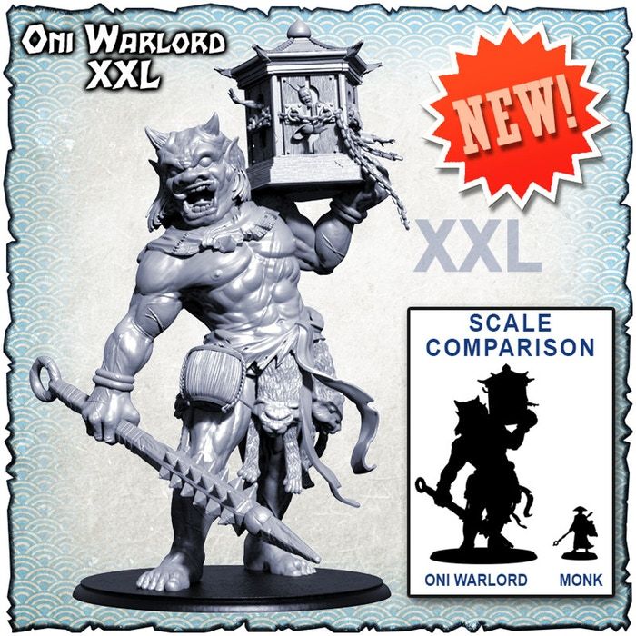 Portada de Shadows of Brimstone: Oni Warlord XXL Enemy