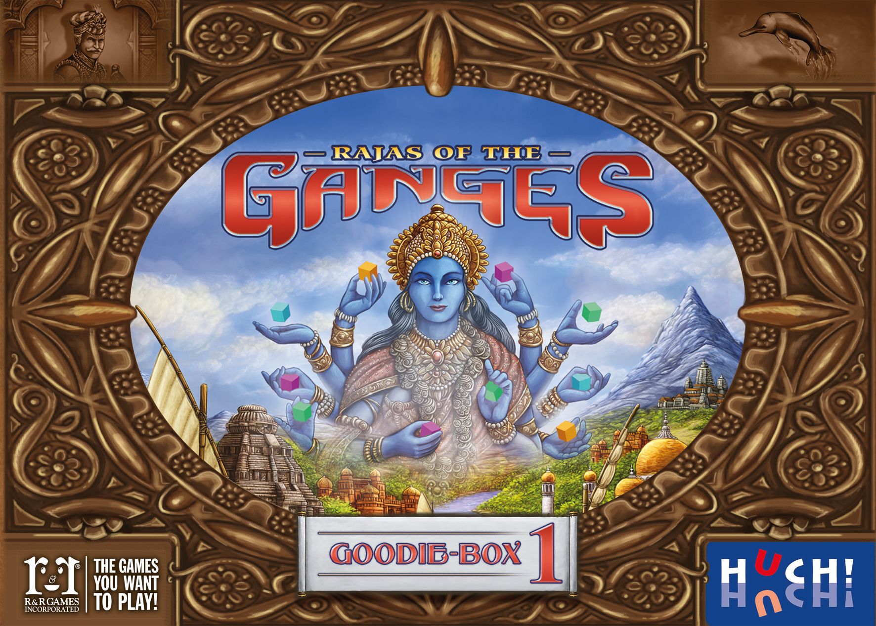 Portada de Rajas of the Ganges: Goodie Box 1