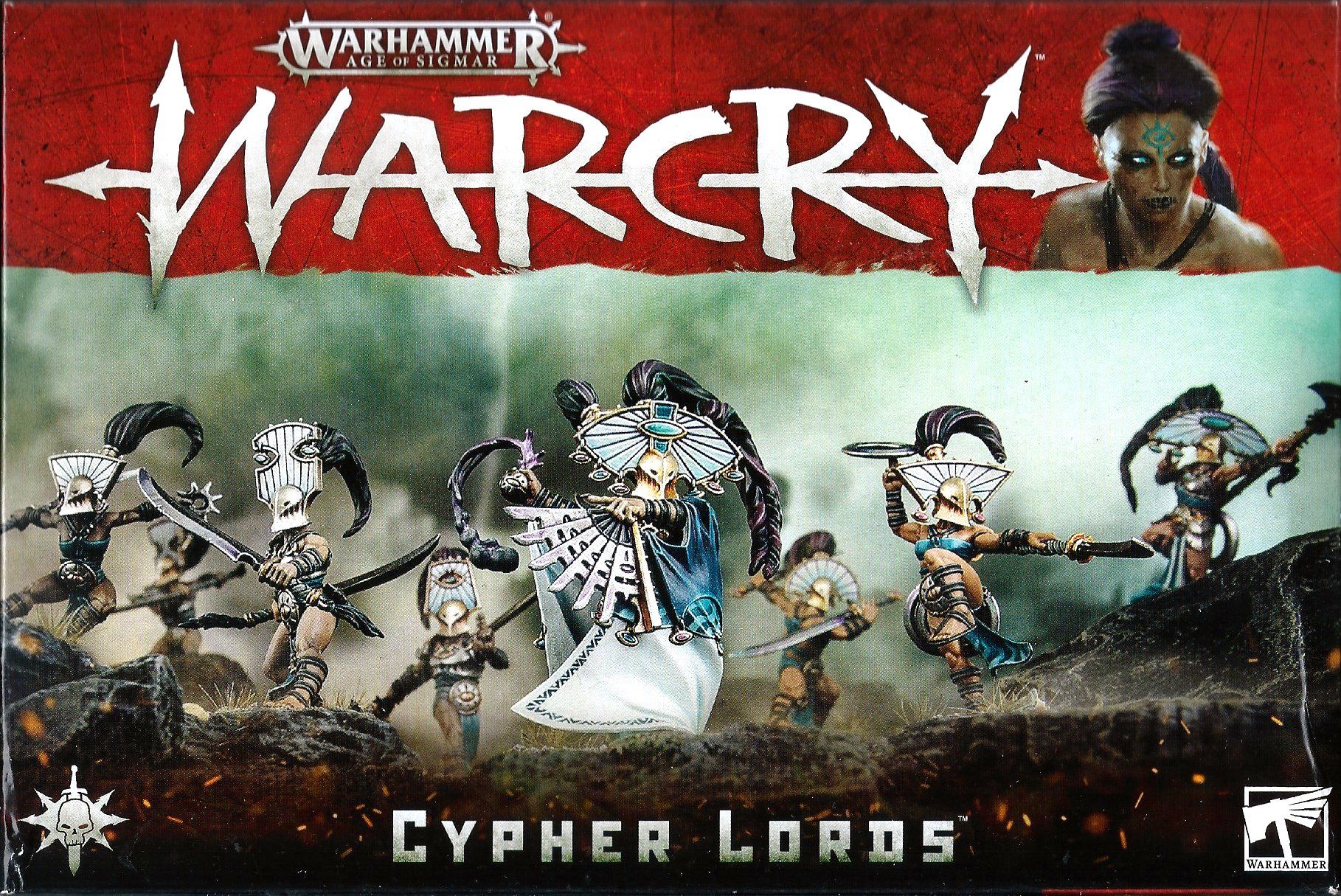 Portada de Warhammer Age of Sigmar: Warcry – Cypher Lords