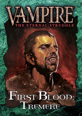Portada de Vampire: The Eternal Struggle – First Blood: Tremere