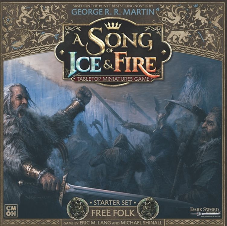 Portada de Canción de hielo y fuego el juego de miniaturas: Pueblo Libre