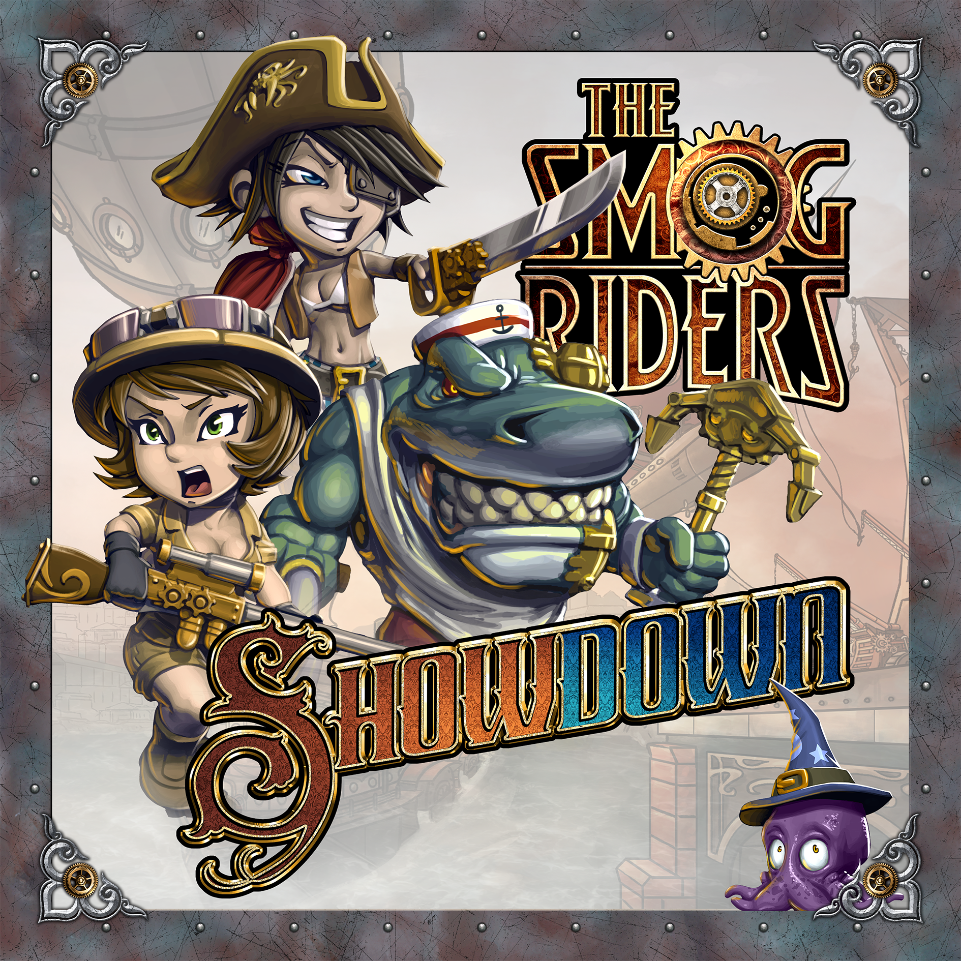 Portada de The Smog Riders: Showdown