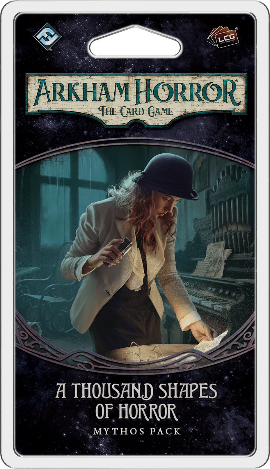 Portada de Arkham Horror: El Juego de Cartas – Mil Formas de Horror: Pack de Mitos