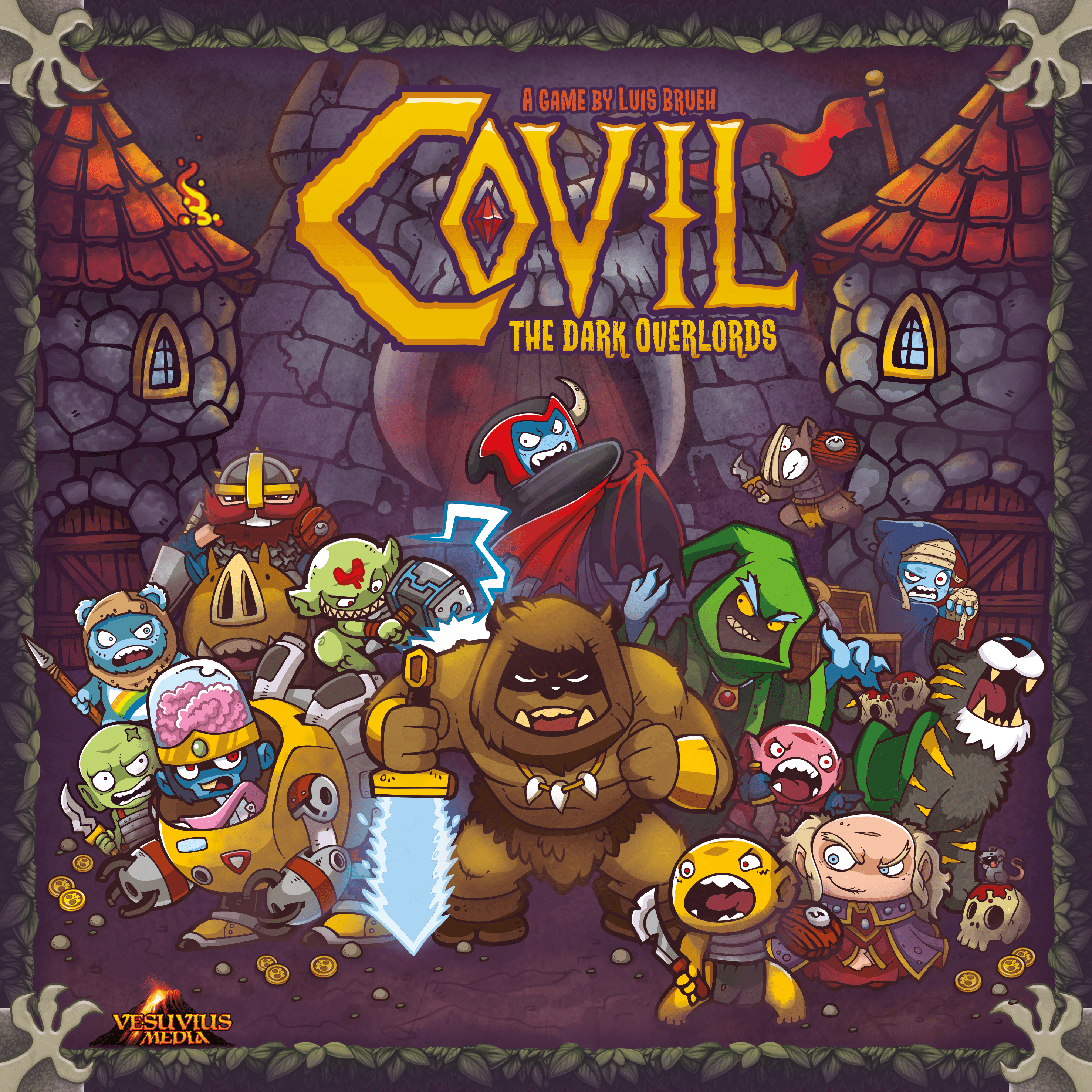 Portada de Covil: Los Señores Oscuros