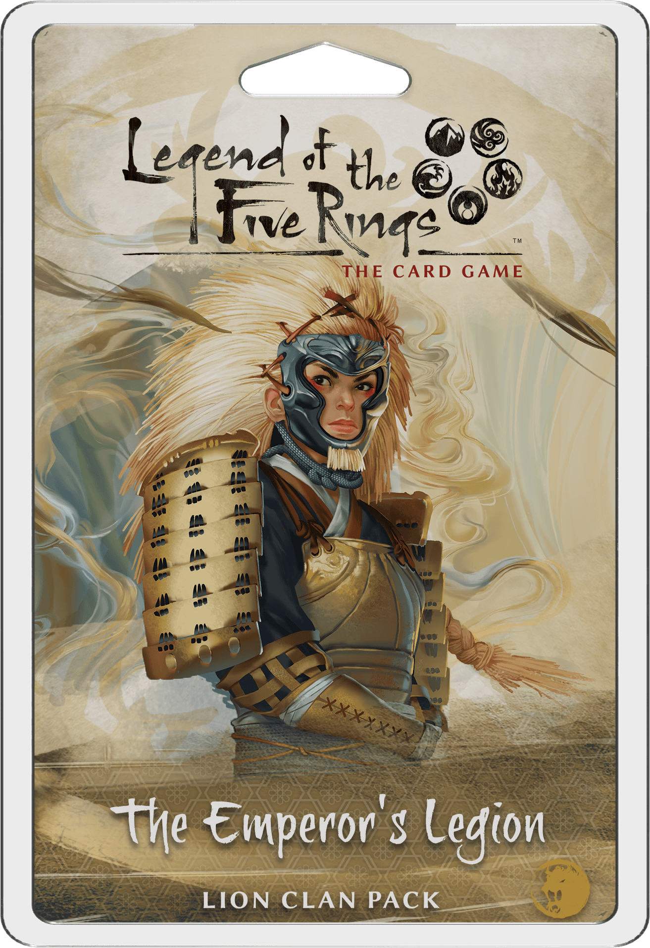 Portada de La Leyenda de los Cinco Anillos: El Juego de Cartas – La Legión del Emperador