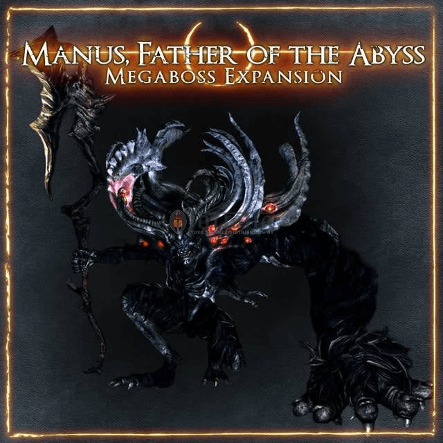 Portada de Dark Souls: The Board Game – Manus, Father of the Abyss Boss Expansion