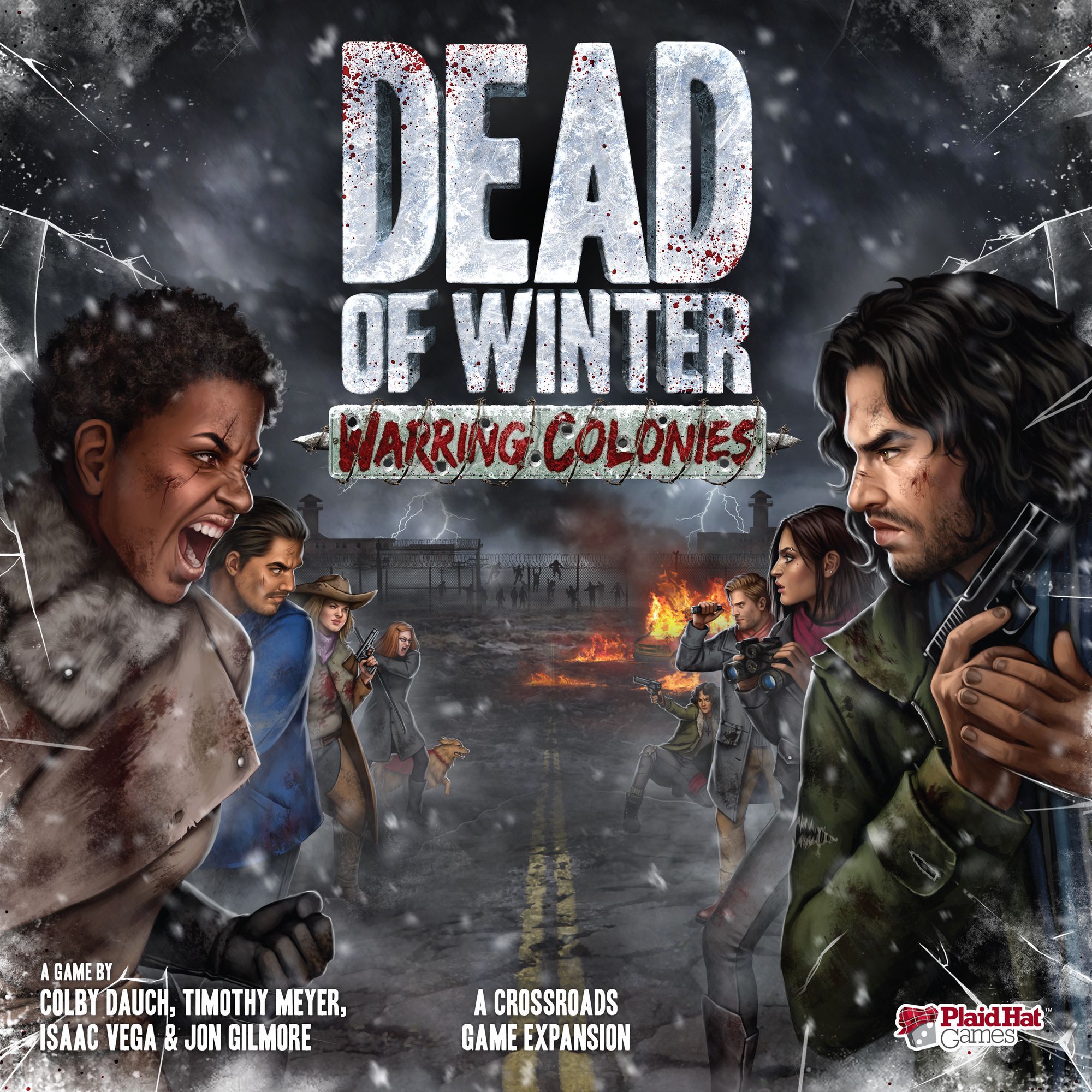 Portada de Dead of Winter: Colonias en Guerra