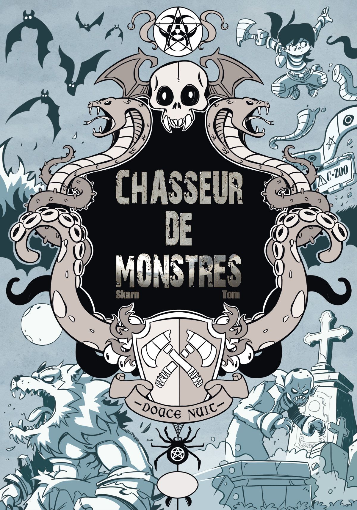 Portada de Cazadores de Monstruos
