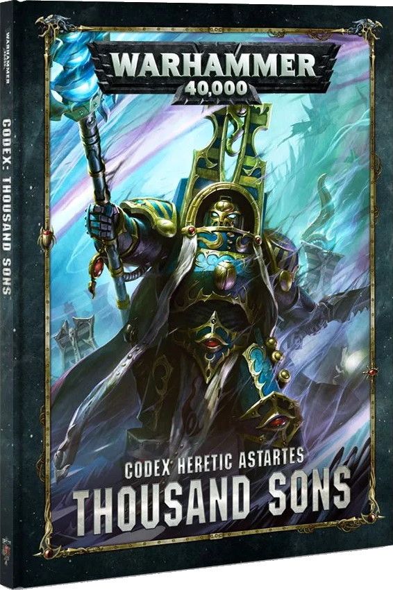 Portada de Warhammer 40,000 (Eighth Edition): Codex – Thousand Sons
