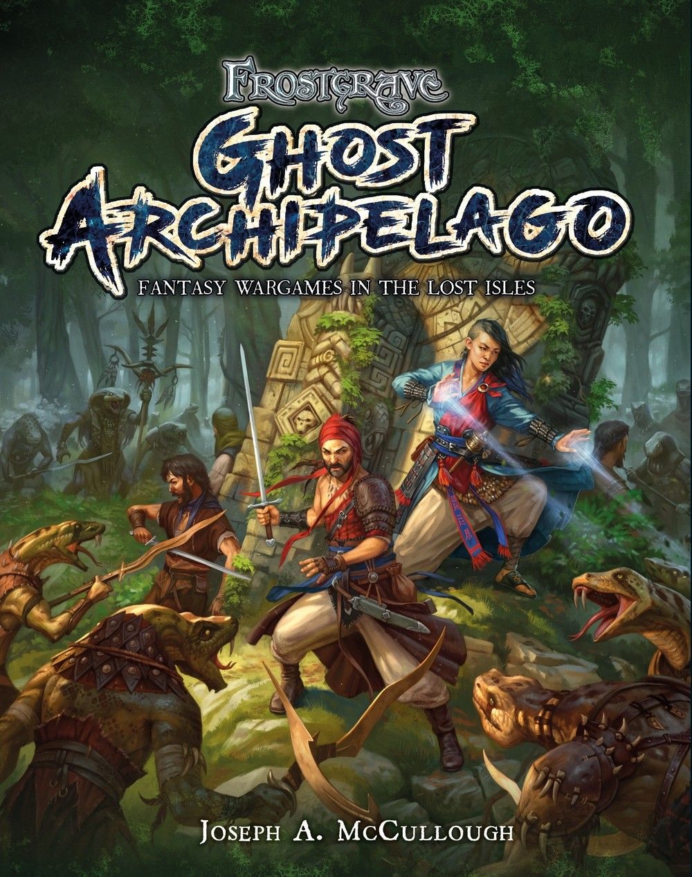 Portada de Frostgrave: El Archipiélago Fantasma