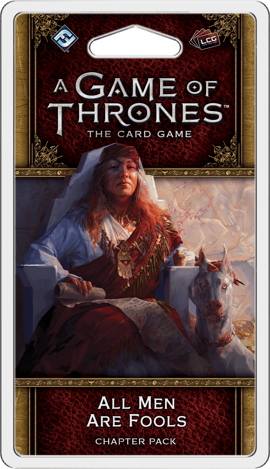 Portada de Juego de tronos: El juego de cartas (Segunda edición) – Todos los hombres son bufones