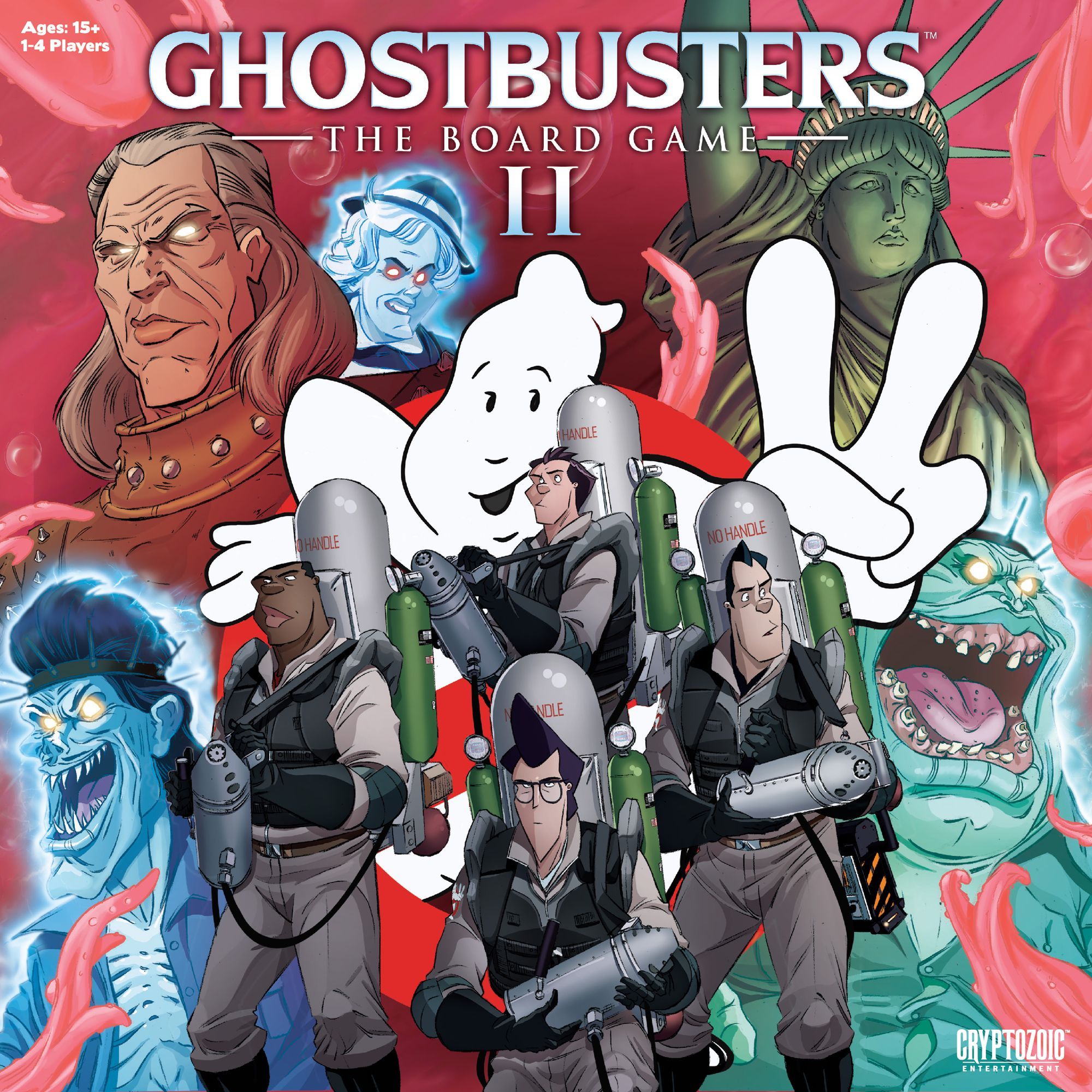 Portada de Ghostbusters: The Board Game II