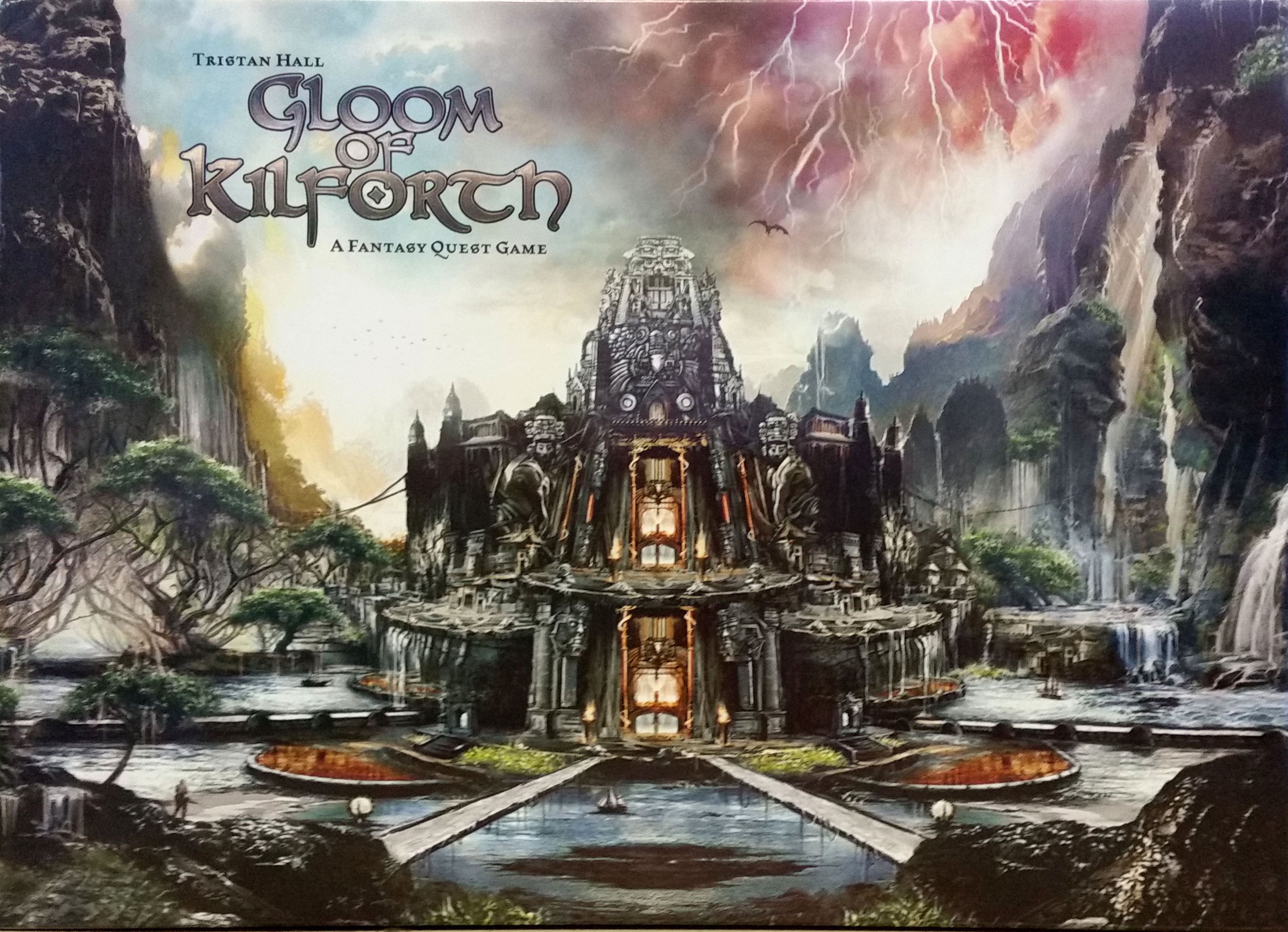 Portada de Gloom of Kilforth: A Fantasy Quest Game