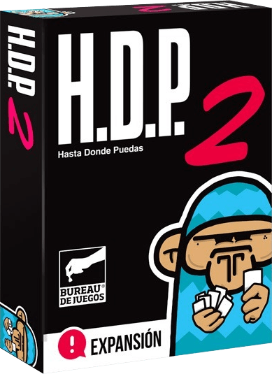 Portada juego de mesa H.D.P. 2: Hasta Donde Puedas