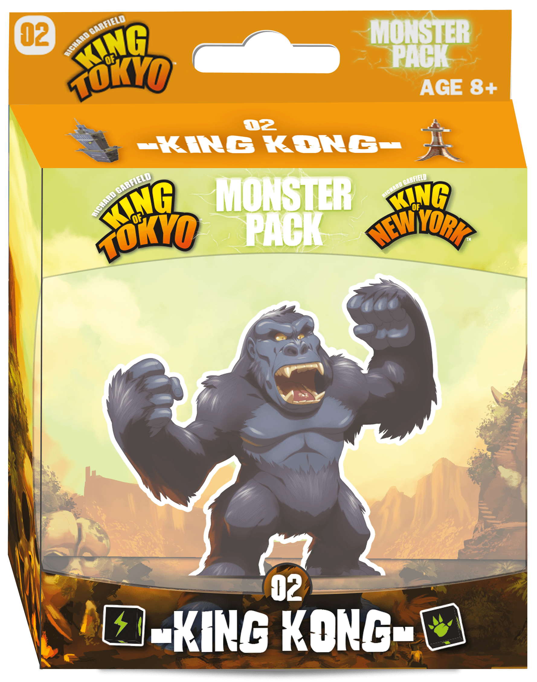 Portada de King of Tokyo/New York: Serie Monstruos – King Kong